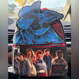 NWT Loungefly Stranger Things Group
Demogorgon Vecna Exclusive Mini Backpack HTF